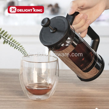 Glas Espressomaschine Kaffeemaschine French Press